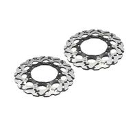 Disco Freno per Moto Coppia di Dischi Freno Anteriori per Moto per Yamaha YZF-R6 R6 MT-03 FZ6 per Fazer 09-13 XJ6-SP 2013, 298 Mm Rotori Dischi Set