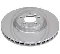2x Disco freno ventilato 18105 A.B.S. per LAND ROVER RANGE ROVER IV