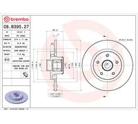 BREMBO Discofreno 08B39527