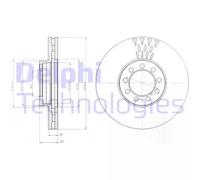 Delphi Disco freno BG9062 per IVECO Daily anteriore