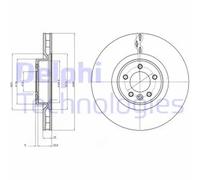 DELPHI BG9079C Disco freno