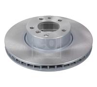 2x FEBI BILSTEIN 10751 Disco freno Anteriore per BMW 5 Limousine (E39) 7 (E38)