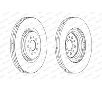 Disco freno (per unità) FERODO DDF1183C-1 per ALFA ROMEO 147 (937_)