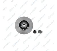 GSP 2x Disco Freno Posteriore Pieno per Renault Clio IV Bh Kh JZ0/1