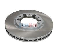 2x Disco freno Assale anteriore ventilato 60103C JAPKO per NISSAN