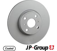 Disco freno (per unità) JP GROUP 4863104900 per TOYOTA YARIS (_P13_)