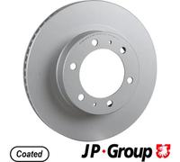 Disco freno (per unità) JP GROUP 4863105100 per TOYOTA HILUX