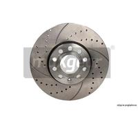 2x Disco freno pieno 19-1213SPORT MAXGEAR per AUDI SEAT