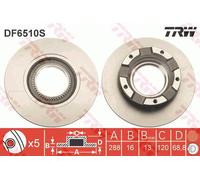 TRW Tirante sterzo assiale JAR1292 per Opel Insignia 11>