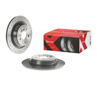 BREMBO disco freno 08.A540.1X pieno diametro 302 spessore 11 mm 5 fori