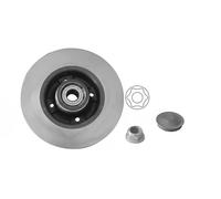 GSP 2x Disco Posteriore Pieno per Renault Clio III BR0/1 CR0/1 KR0/1 F/JP0