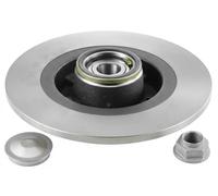Disco freno SNR KF155.111U posteriore, pieno, 1 Pezzo
