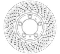 DISCO FRENO PORSCHE 911 DF6267S