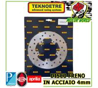 DISCO FRENO POSTERIORE ACCIAIO 4mm GILERA DNA 125 2001 Disco posteriore