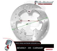 DISCO FRENO POSTERIORE APRILIA SR MAX 125 2011 2012 2013 2014