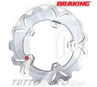 DISCO FRENO POSTERIORE BRAKING MARGHERITA PIAGGIO SUPER HEXAGON GTX 180 2000