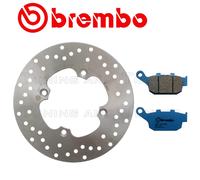 Disco Freno Posteriore BREMBO + Pastiglie CC per BUELL S3T THUNDERBOLT 1200 2002