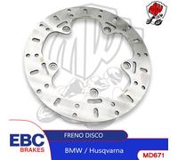 DISCO FRENO POSTERIORE EBC PER BMW F GS 800 2013 2014 2015 2016 2017