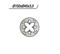 DISCO FRENO POSTERIORE GAS GAS TXT PRO 280 2013 659389#21