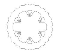 Disco freno serie Nitro MOTO-MASTER 240 mm 110694