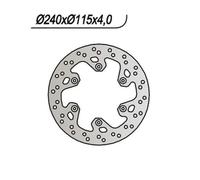 DISCO FRENO POSTERIORE NG 372 YAMAHA YZ/WR 125-250 1998-2001 YZF 250 2001 240mm