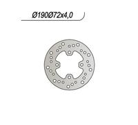 DISCO FRENO POSTERIORE NG 601 HONDA X8RS X8RX 50 1998 2003