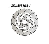 DISCO FRENO POSTERIORE NG HARLEY DAVIDSON XLC SPORTSTER CUSTOM 1200 2000 2013