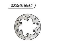 DISCO FRENO POSTERIORE NG KTM SX 2T 144 2007 2008