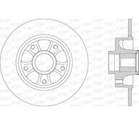 Disco freno posteriore OPEN PARTS BDA2880.30 per RENAULT MEGANE