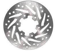 Rms Derbi Gpr 50cc 180mm 225162910 Rear Brake Disc Argento