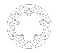 Aprilia NA 850 2008-2009 Moto Masters Halo Disco Freno Posteriore