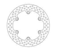 Disco freno posteriore serie Halo MOTO-MASTER 260 mm 110478