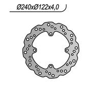DISCO FRENO POSTERIORE SUZUKI RMX 4T 450 2013 6591049X#25