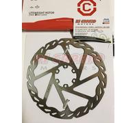 Disco Freno Rotore Bici MTB D. 180 mm CLARKS Acciaio inox