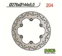 NG Disco freno posteriore 1023947 Argento per Peugeot