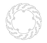 MOTO MASTER 110248 BRAKE ROTOR FIXED FLAME NATURAL GILERA D.N.A 50 2001