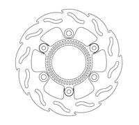 Disco freno serie Flame posteriore MOTO-MASTER 220 mm 110597