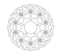 Kawasaki Z 1000 SX 2011-2014 Moto Maestri Fiamma da Corsa Disco Freno Ant Destro