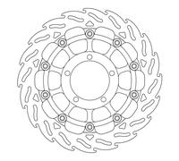 MOTO MASTER 113075 BRAKE ROTOR FLOATING FLAME BLACK TRIUMPH DAYTONA 675 R 2011