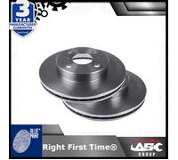 Disco Freno Set - Anteriore - 238mm - Per Toyota Corolla - 1987-2000 -