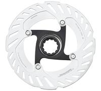 Shimano Rt-cl800 Lock Interno With Magnet Brake Disc Argento 160 mm Black