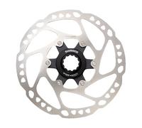 SHIMANO Disco 203mm C.lock Deore, Veste Unisex Adulto, Argentato/nero (plateado/Negro),