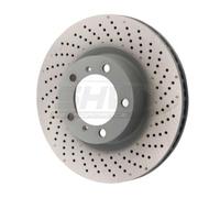 Disco freno SHW PFR39972 anteriore, ventilato, altamente carbonizzato, 1 Pezzo