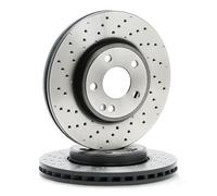 Disco freno singolo ventilato anteriore TRW DF6262S