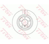 Disco freno singolo ventilato anteriore TRW DF6616S