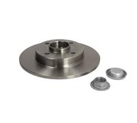 Disco freno SNR KF159.53U posteriore, pieno, 1 Pezzo