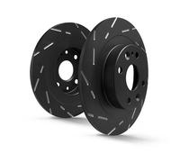 Disco freno sportivo EBC Black Dash Disc modello EBC106796 per Peugeot 1007 2008