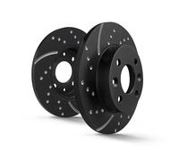 Disco freno sportivo EBC Turbo Groove Disc modello EBC106416 per VW CC Eos Golf