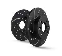 Disco freno sportivo EBC Turbo Groove Disc EBC106159 per Fiat 500 C 500 Bravo 2
