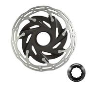 Sram Centerline X-road 2p Centerlock Brake Disc Argento 160 mm Black